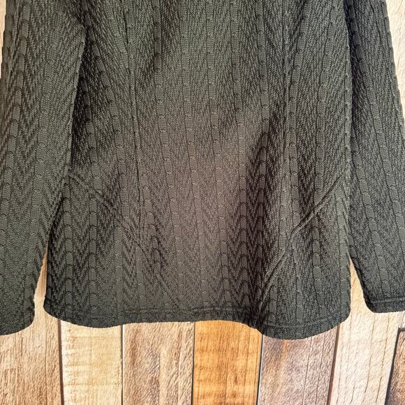 Spyder Sweater Fleece Full Zip Jacket Black Outdoor Ski Athleisure Men's XL - Picture 5 of 9